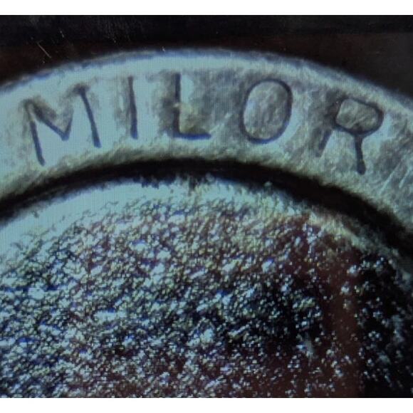 Milor Italy 925 Sterling Silver & Pink Rhodonite Bead Stretch Bracelet - Picture 4 of 5